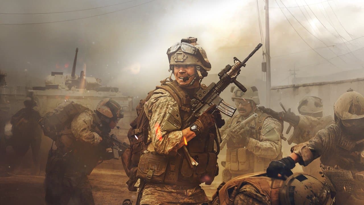Warfare backdrop