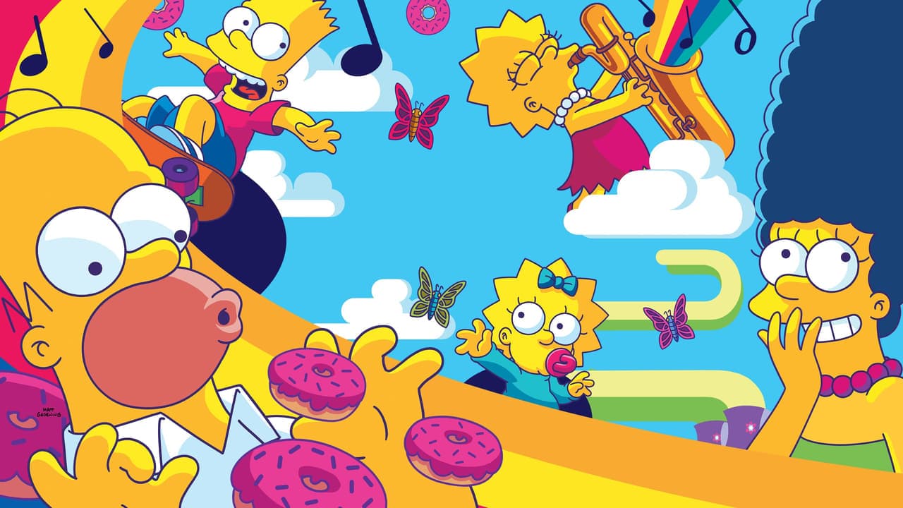 The Simpsons backdrop